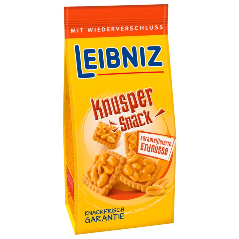 Leibniz Knusper Snack Karamellisierte Erdnüsse 175g